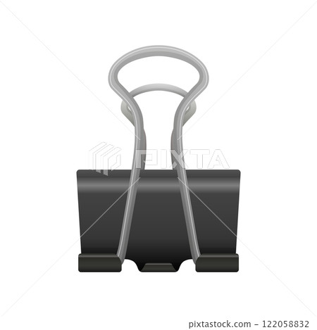 Illustration of double clip 122058832