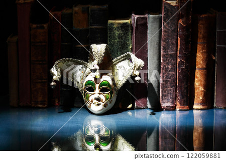 Mask And Books Mask And Books 122059881