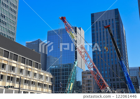 Urban development around the Yaesu exit of Tokyo Station 122061446