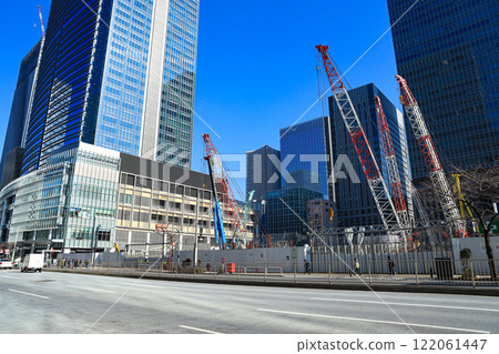 Urban development around the Yaesu exit of Tokyo Station 122061447