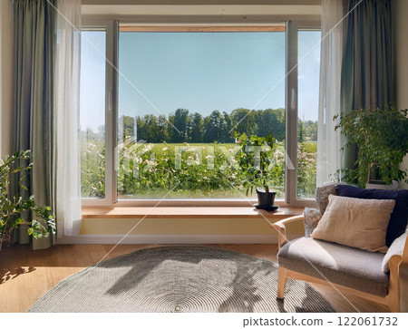 從客廳的窗戶看出去的景色 從客廳的窗戶看出去的景色 122061732