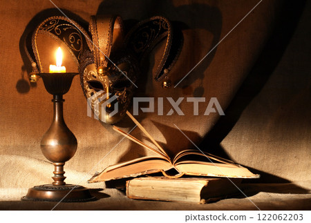 Mask And Candle 122062203