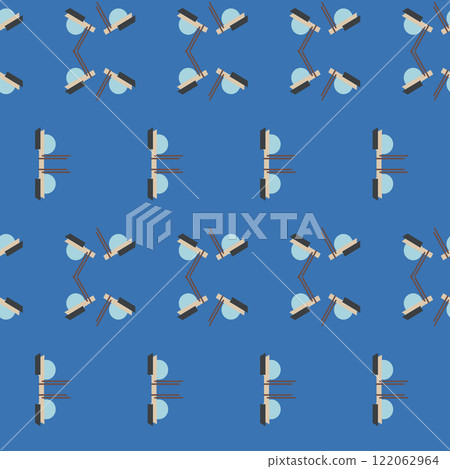 Textile motif seamless pattern. Lux fabric design textile swatch ladies dress, man shirt all over print block.  122062964