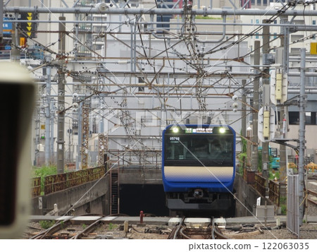 鐵道風景 總武東京隧道 東日本旅客鐵道株式會社 鐵道風景 總武東京隧道 東日本旅客鐵道株式會社 122063035