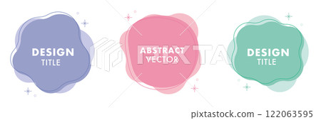 Abstract liquid shapes glitter decoration colorful set blue pink green Abstract liquid shapes glitter decoration colorful set blue pink green 122063595