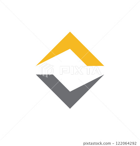 initial VA and AV abstract logo vector 122064292