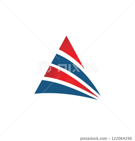triangle logo vector abstract triangle logo vector abstract 122064298