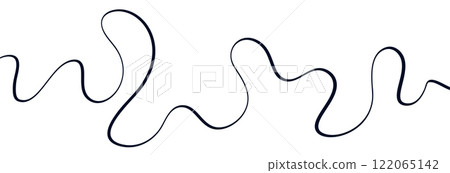 Elegant flourish line background with ornate swirls and calligraphic accents. Vintage scroll design for modern decorative elements and wedding decor. Flat vector illustration isolated Elegant flourish line background with ornate swirls and calligraphic accents. Vintage scroll design for modern decorative elements and wedding decor. Flat vector illustration isolated 122065142