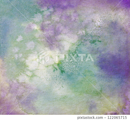 abstract watercolor background with water paint splashes, violet, blue and green pastel muted tones, textured liquid art backdrop, handmade artistic texture design template abstract watercolor background with water paint splashes, violet, blue and green pastel muted tones, textured liquid art backdrop, handmade artistic texture design template 122065715