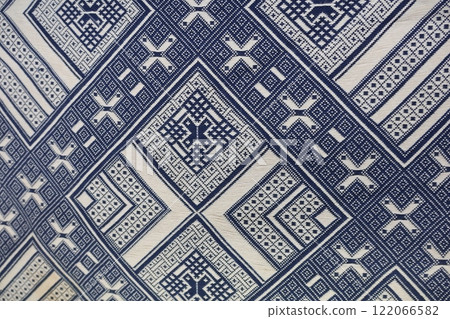 Antique Kogin Embroidery Fabric Antique Kogin Embroidery Fabric 122066582