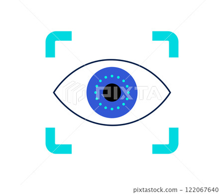 Human eye logo 122067640