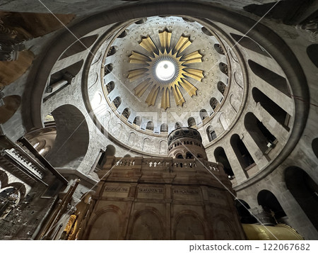 Edicule under the main dome of the Church of the Holy Sepulcher Edicule under the main dome of the Church of the Holy Sepulcher 122067682