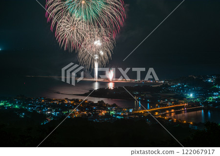 Fireworks Festival, Goshinyama Festival, Yakushima, Offshore Alps (Summer) 122067917