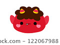 Cute demons for Setsubun 122067988