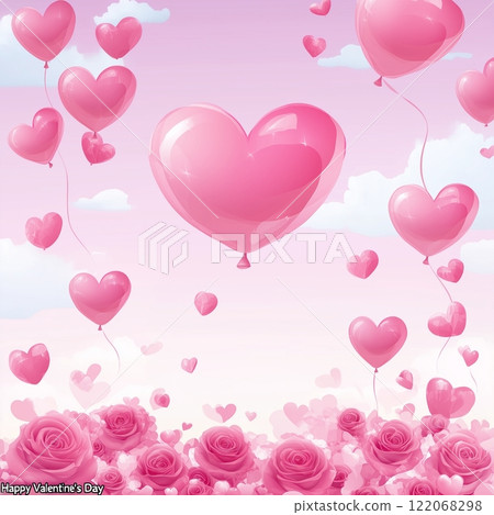 情人節主題與複製空間 122068298