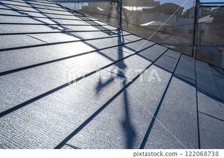 Roof repair work for detached houses: Roof and decorative slate Roof repair work for detached houses: Roof and decorative slate 122068738