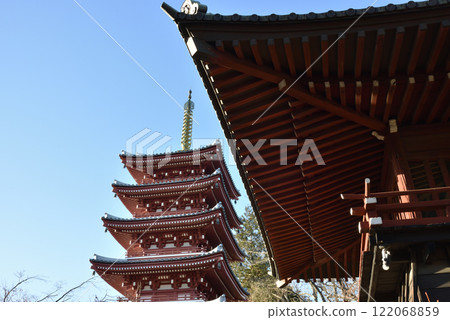 大陸寺、五層寶塔、鐘樓（千葉縣松戶市） 122068859