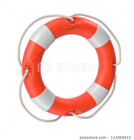 Orange Lifebuoy 122068933