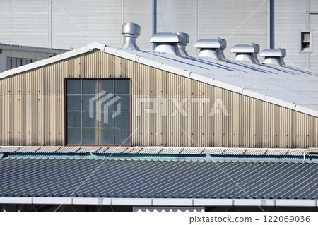 工廠屋頂圖像 工廠屋頂圖像 122069036