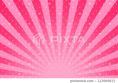 Concentrated lines and heart patterns Concentrated lines and heart patterns 122069815