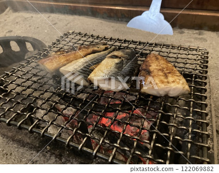 Charbroiled Mackerel 122069882