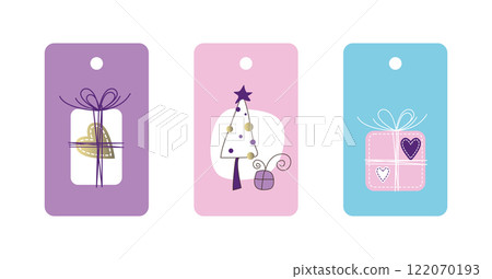 Gift of Giving, Gift Tags for Christmas and New Year 122070193