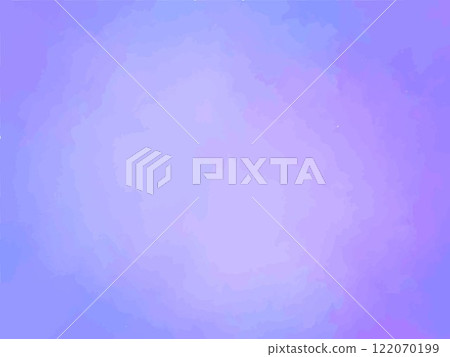 A watercolor-style texture background illustration with a beautiful blue and purple gradation 122070199
