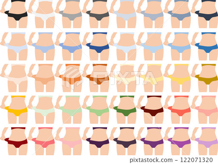 女性內衣插畫集 122071320