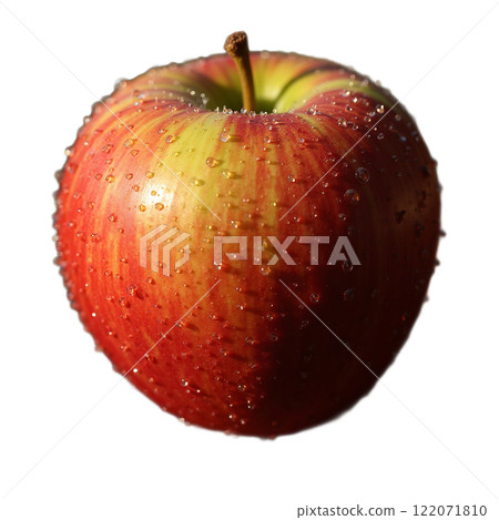 Fresh apples that give you a taste of nature's blessings 122071810