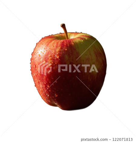 Fresh apples that give you a taste of nature's blessings 122071813