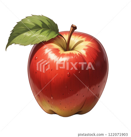 Fresh apples captured in a moment of fresh morning 122071903