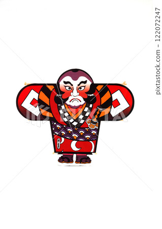 Kite on white background Kite on white background 122072247