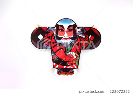 Kite on white background Kite on white background 122072252