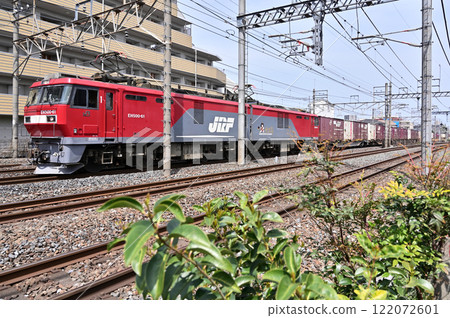 鐵路 JR貨運/東北本線 EH500-61 貨運鐵路 122072601