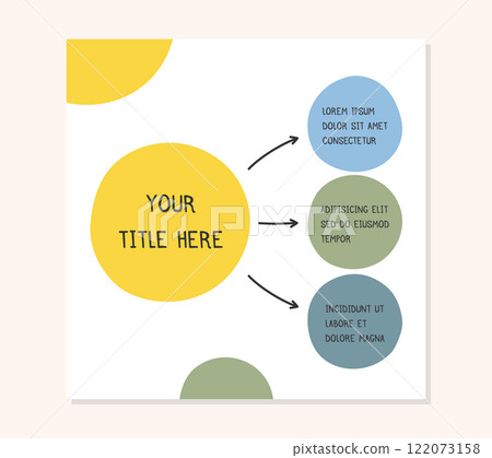 Abstract Hand Drawn Infographics Abstract Hand Drawn Infographics 122073158