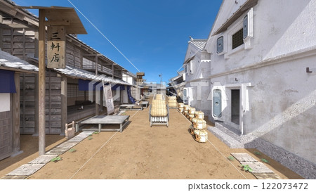 The streets of the Edo period 122073472