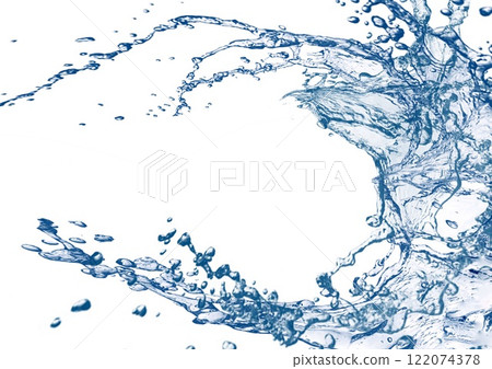 水 濺出 底圖 122074378