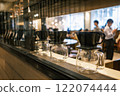 Inside a stylish cafe (looking in from outside) 122074444