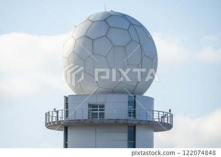 Winter at New Chitose Airport, Japan Meteorological Agency's Doppler Radar, Chitose, Hokkaido 122074848