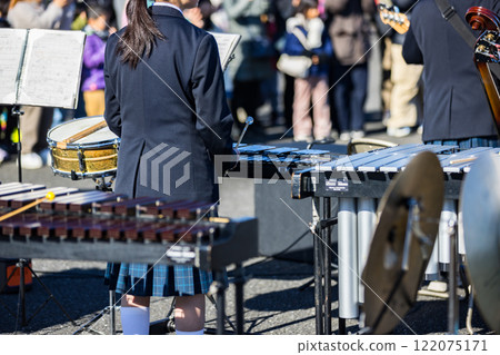 Sayama City Fire Department New Year's Parade - Brass Band Performance 122075171