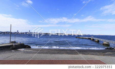 Winter on Sarushima, a former fortress in Tokyo Bay 122075351