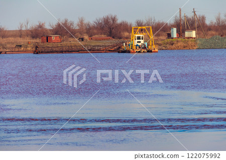 Technical settler of industrial water of mining industry in Kryvyi Rih, Ukraine Technical settler of industrial water of mining industry in Kryvyi Rih, Ukraine 122075992