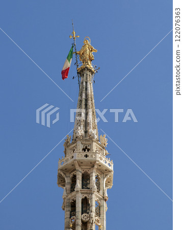 Top of Milan cathedral Top of Milan cathedral 122076363