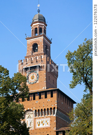 Sforza Castle tower, Milan Sforza Castle tower, Milan 122076378