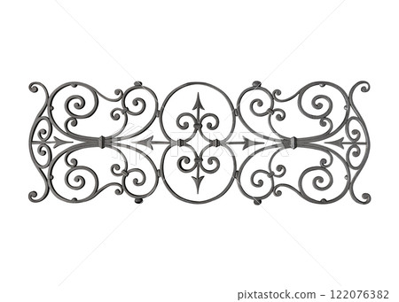 Cast iron decoration 122076382