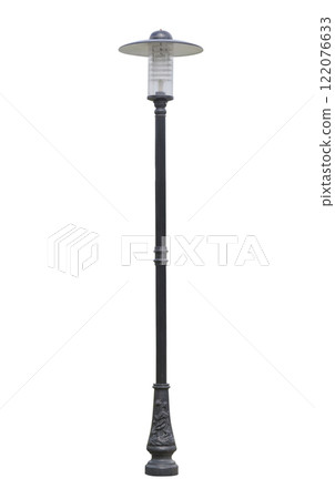 Street lamppost, isolated Street lamppost, isolated 122076633