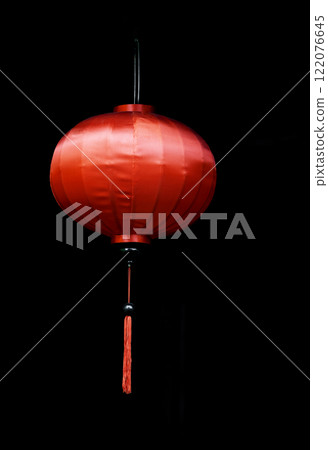 Red Chinese lantern, view from below Red Chinese lantern, view from below 122076645
