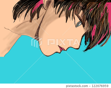 一個美麗男孩的插圖簡介 一個美麗男孩的插圖簡介 122076959