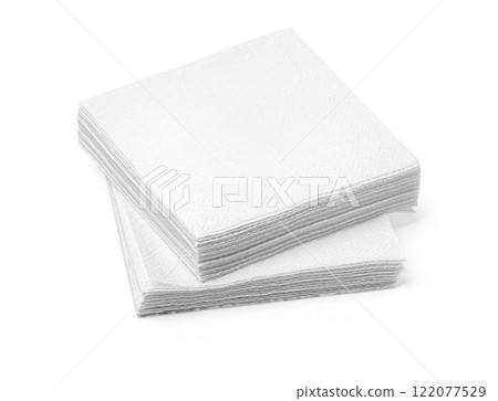 Blank paper napkin 122077529