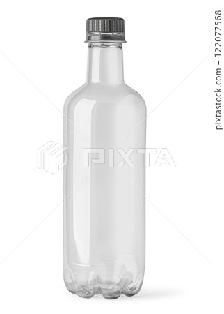 Empty plastic bottle isolated Empty plastic bottle isolated 122077568